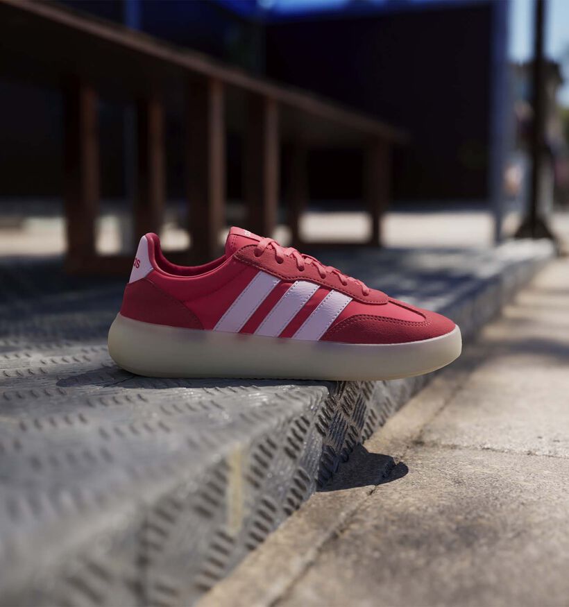 adidas Barreda Decode Baskets en Rouge pour femmes (350219)