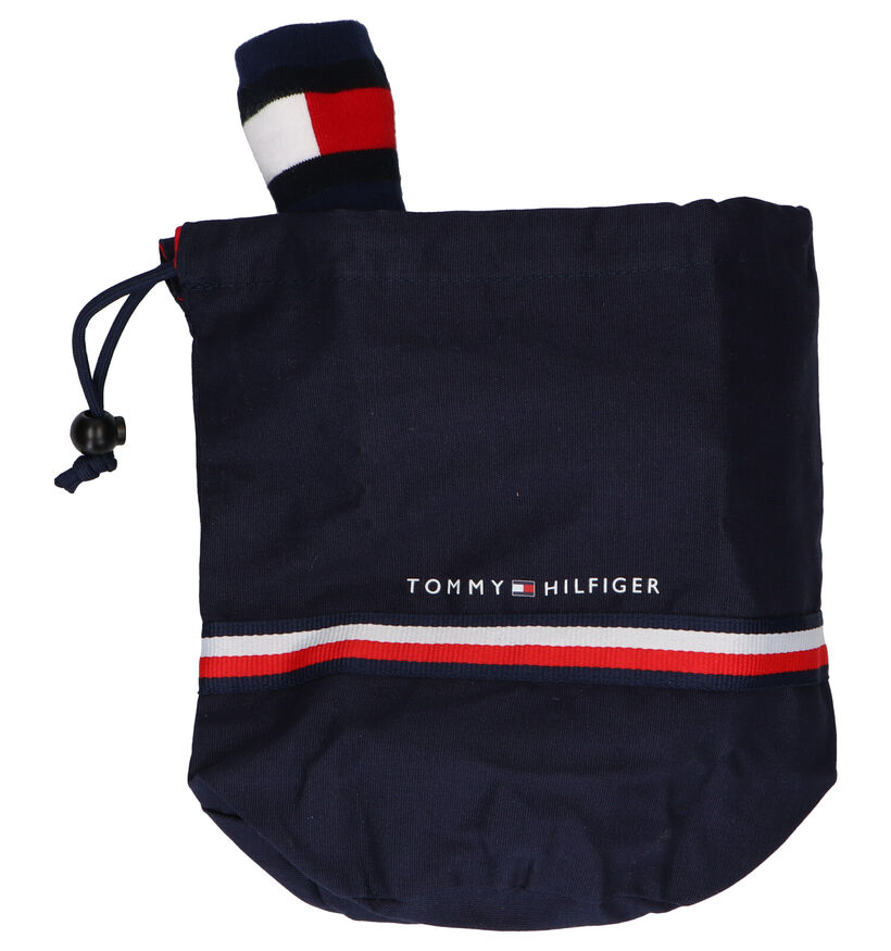 Tommy Hilfiger Pantoufles fermées en Brun foncé en textile (279890)