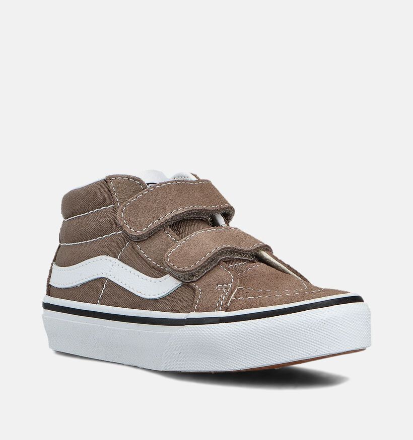 Vans SK8 Mid Reissue Bruine Hoge Sneakers voor jongens, meisjes (361164)