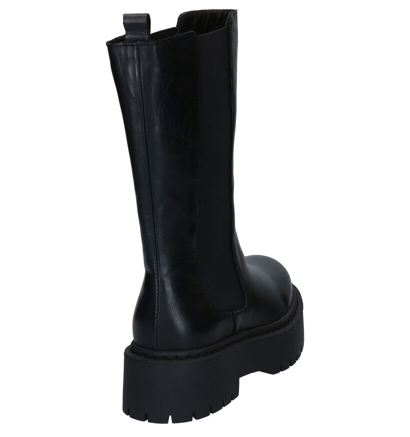 Via Limone Bottes courtes en Noir en cuir (290442)