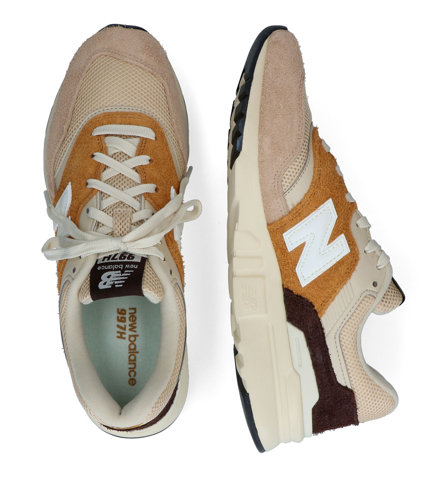 New Balance CM997 Baskets en Beige Hommes Baskets en ligne sur TORFS.BE