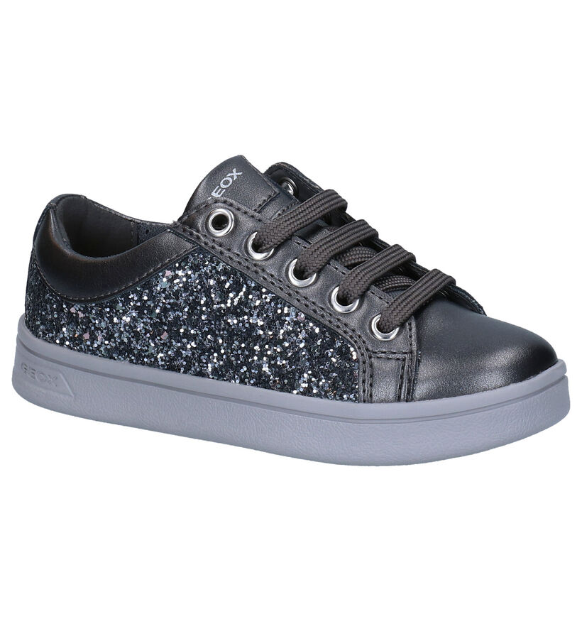Geox Baskets basses en Noir en simili cuir (278272)