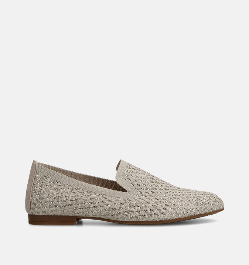 Gabor Beige Loafers voor dames (368353) - geschikt voor steunzolen