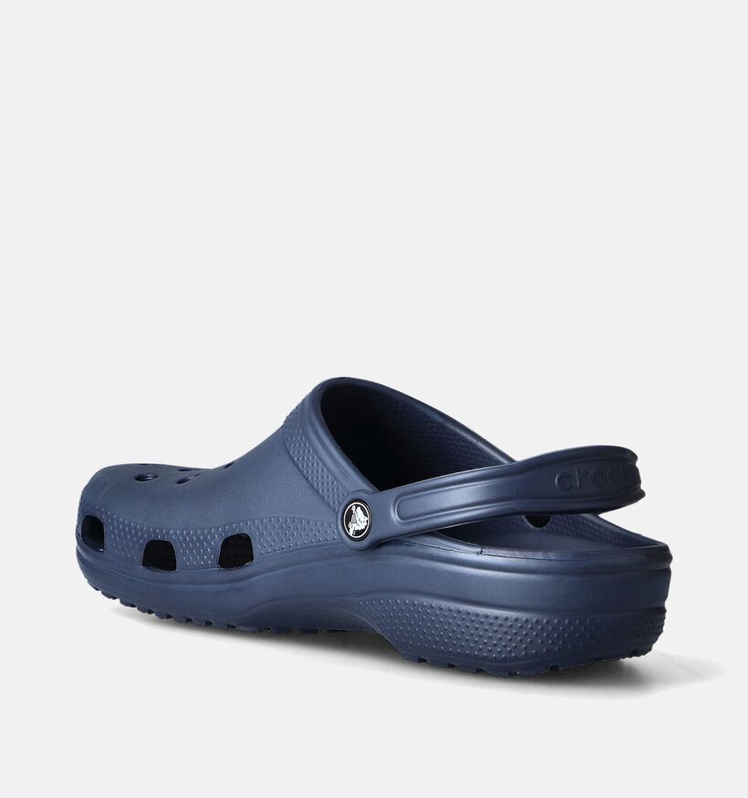 Crocs Classic Nu-pieds en Bleu pour hommes (354140)