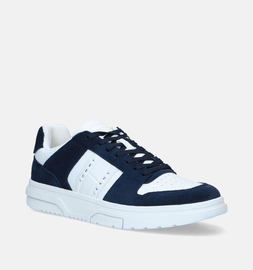 Tommy Hilfiger TJM Mix Mat Cupsole 2.0 Chaussures à lacets en Bleu pour hommes (336692) - pour semelles orthopédiques