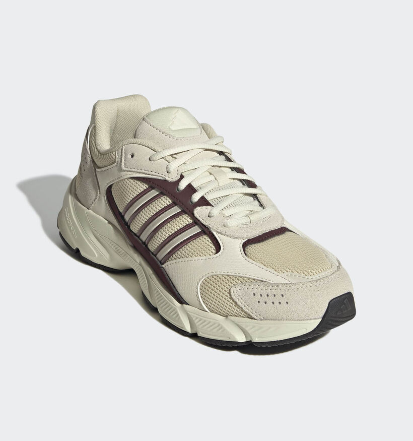 adidas CRAZYCHAOS 2000 Beige/Bordeaux Sneakers voor dames (359437) - geschikt voor steunzolen
