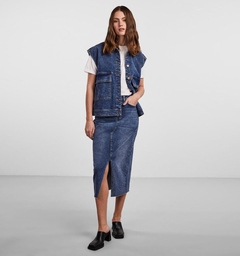 Pieces Jessie Mouwloze Jeansjas voor dames (335156)