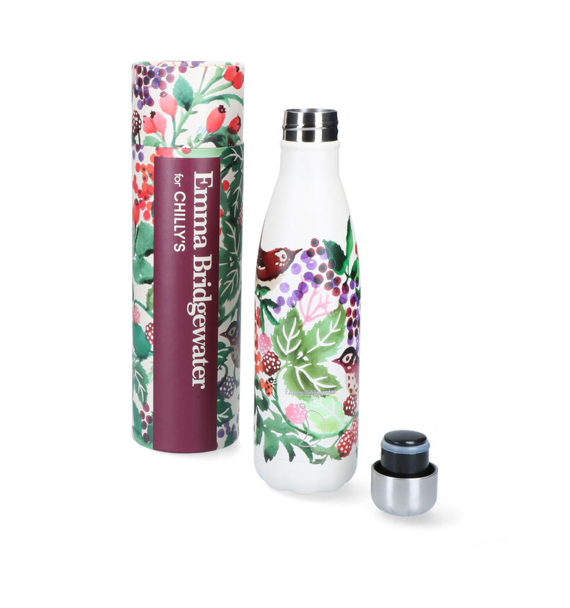 Chilly's x Emma Bridgwater Rosehip and Elderberry Gourde en Ecru 500ml pour femmes, filles (325710)