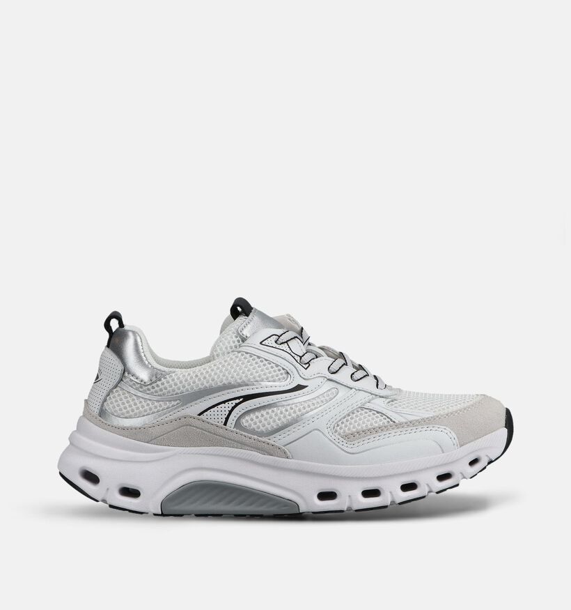 Gabor Rollingsoft Baskets casual en Blanc pour femmes (368412) - pour semelles orthop&eacute;diques