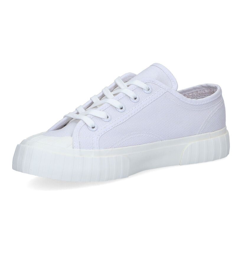 Superga Stripe Baskets en Gris pour femmes (305730)