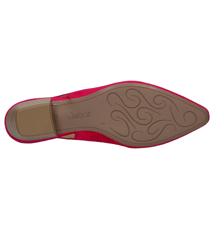 Gabor Blauwe Pumps in daim (271702)