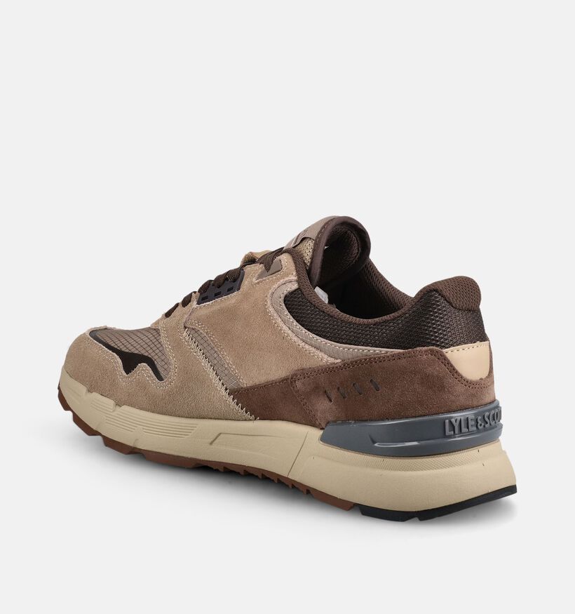 Lyle & Scott Finlay Chaussures &agrave; lacets en Marron pour hommes (378096) - pour semelles orthop&eacute;diques