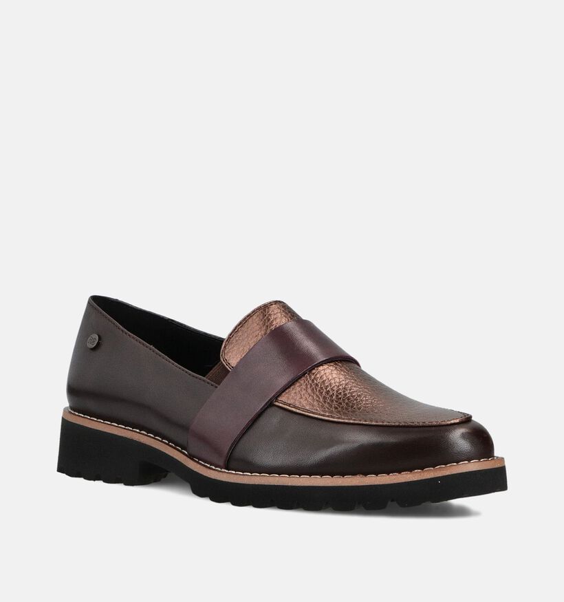 Regarde le Ciel Tekla Bruine Loafers voor dames (365548)