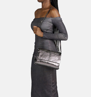 Burkely Crossbody tassen Zilver