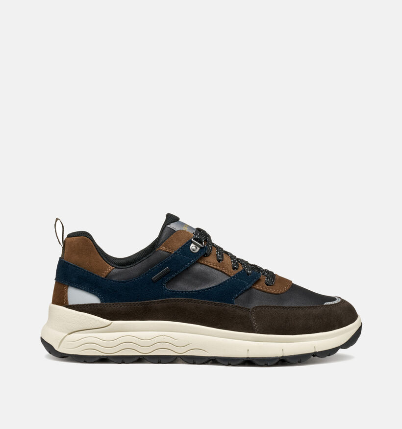 Geox Spherica Chaussures plates en Marron pour hommes (360101) - pour semelles orthopédiques