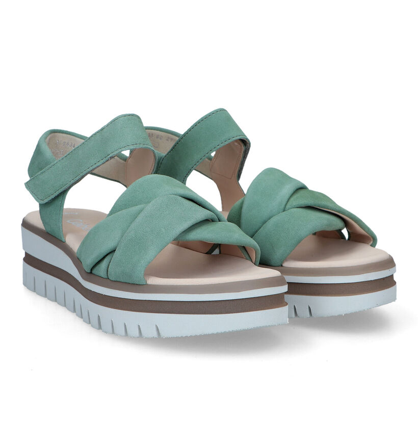 Gabor Best Fitting Gele Sandalen Met Plateauzool voor dames (323217)