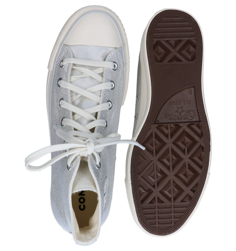 Converse CT All Star Lift Beige Sneakers in stof (300154)