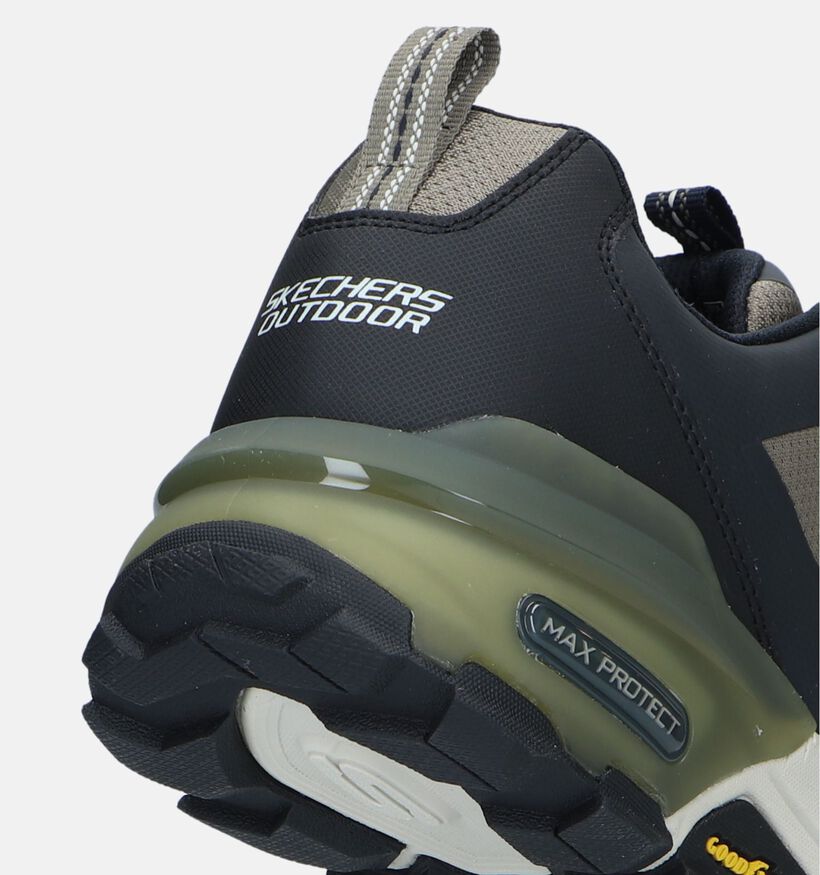 Skechers Max Protect Kaki Wandelschoenen voor heren (328069)