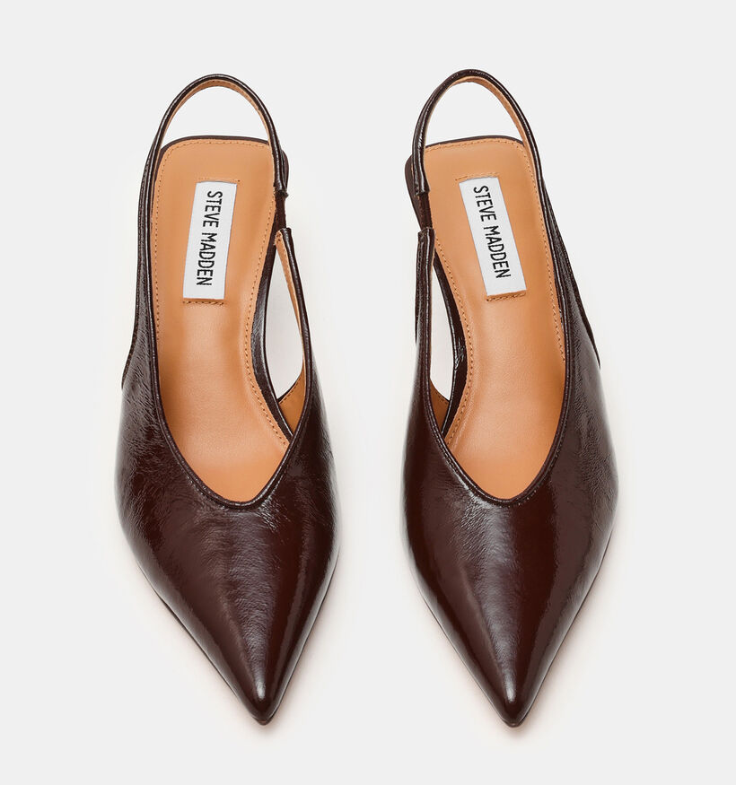 Steve Madden Alari Donkerbruine Slingback Heels voor dames (377991)