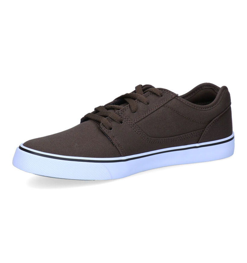 DC Shoes Tonik TX Bruine Skateschoenen in stof (292623)