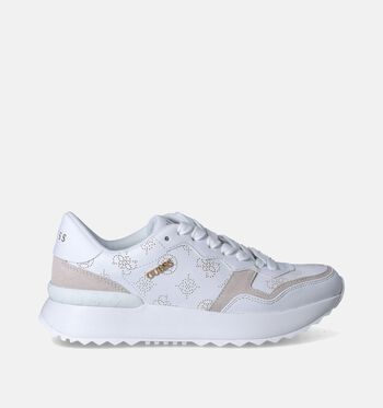 Veterschoenen wit