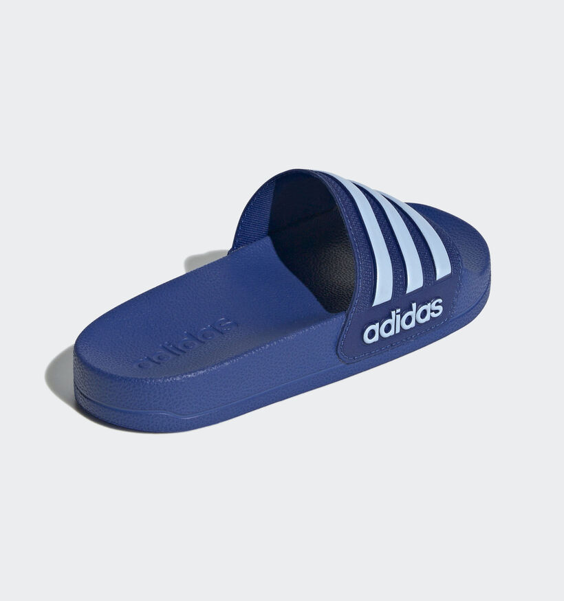 adidas Adilette Shower Claquettes en Bleu pour filles, garçons (350194)