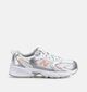 New Balance 530 Zilveren/Zalmroze Sneakers voor meisjes (375229) - geschikt voor steunzolen
