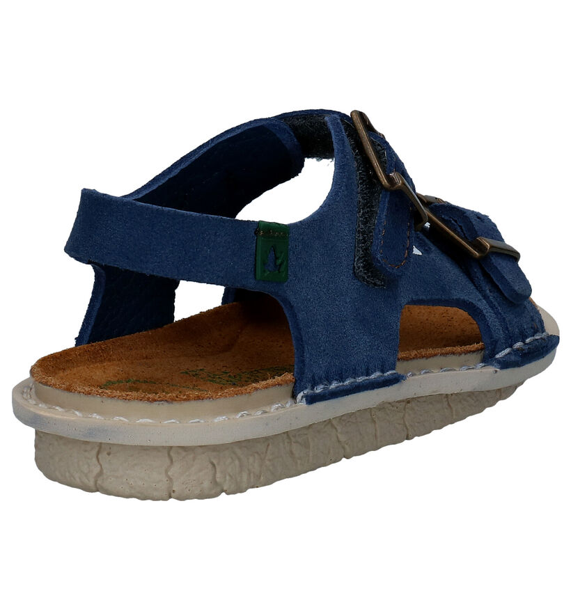 El Naturalista Recyclus Gele Sandalen in nubuck (284413)