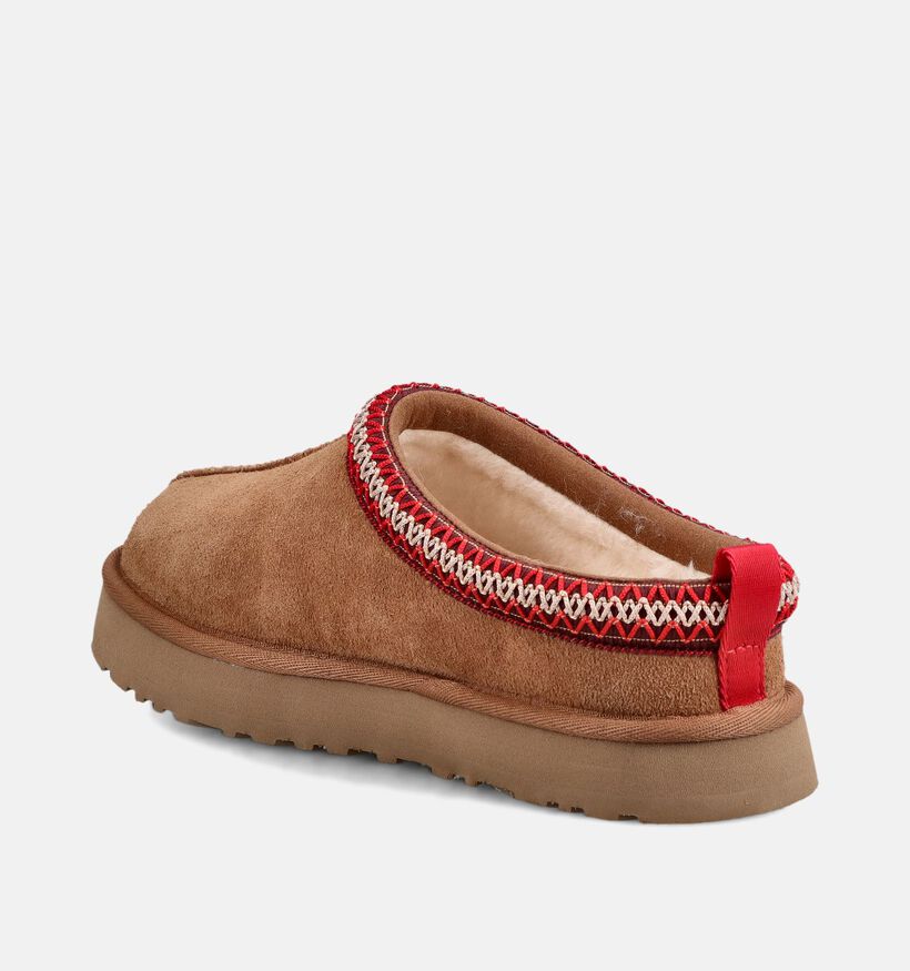 UGG Tazz Pantoufles Ouverts en Cognac pour filles (377989)