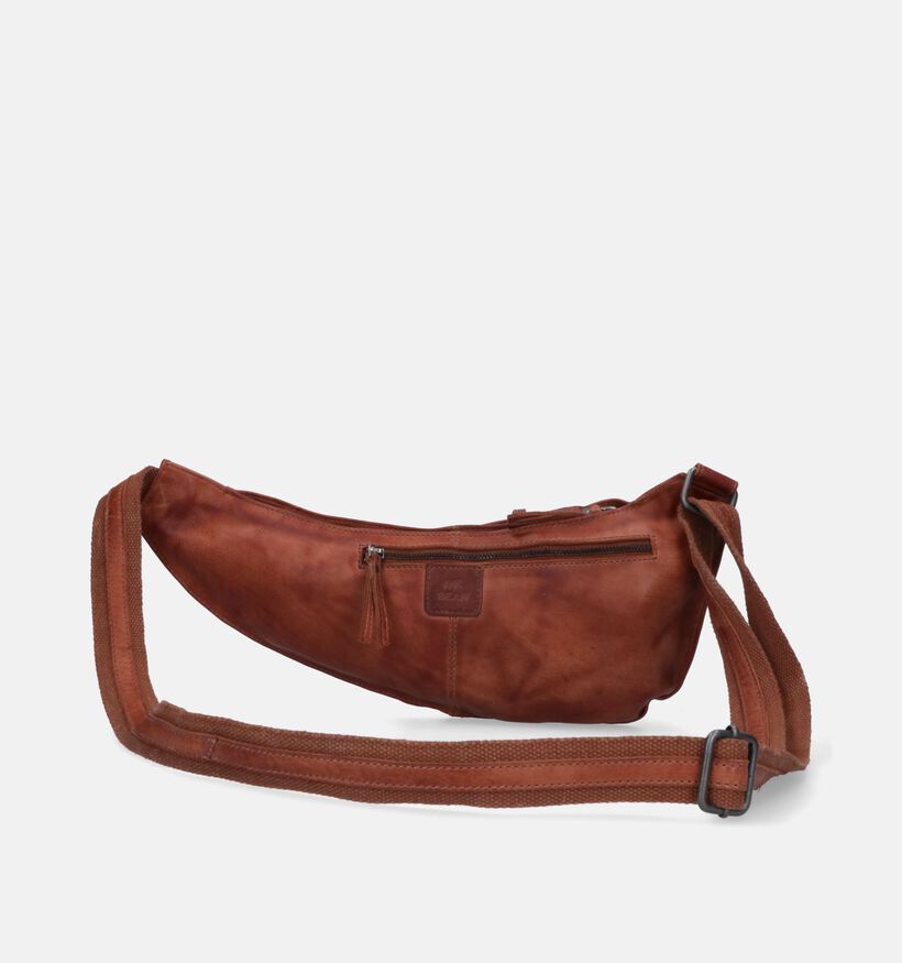 Bear Design Cognac Crossbody tas voor dames (350774)