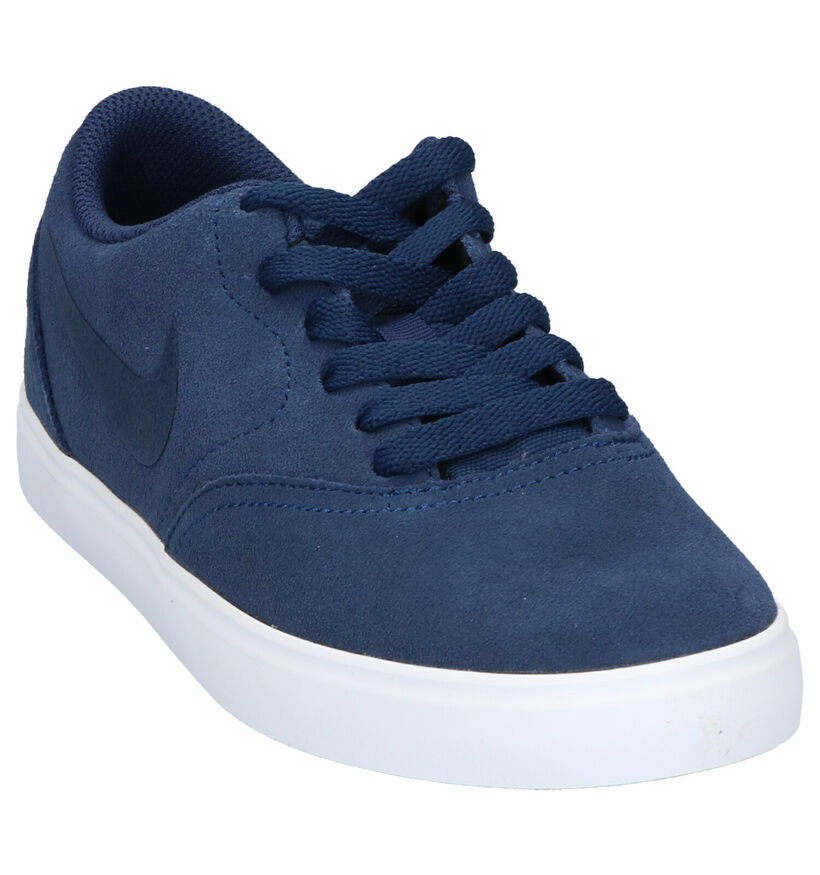 Nike SB Check Zwarte Sneakers in daim (254083)