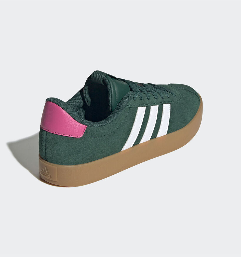 adidas VL Court 3.0 Groene Sneakers voor dames (349992)