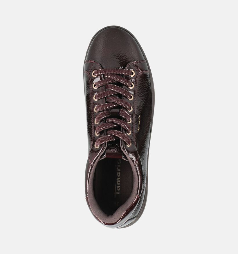 Tamaris Bordeaux Lage Sneakers voor dames (376679) - geschikt voor steunzolen
