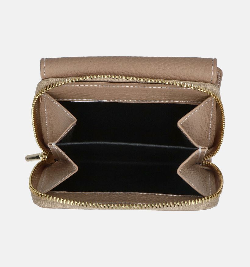 Crinkles Taupe Portemonnee voor dames (358113)