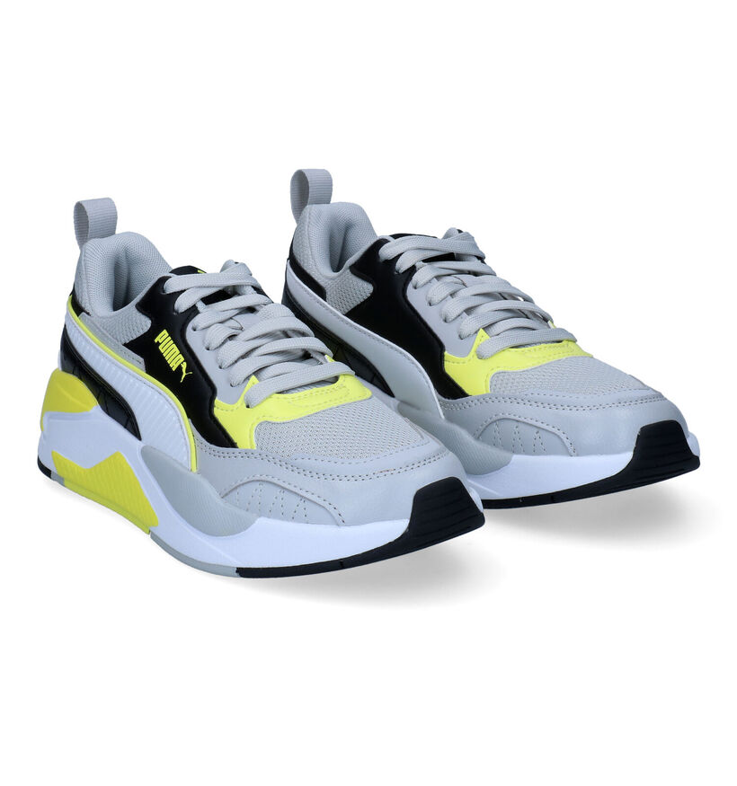 Puma X-Ray 2 Square Jr Baskets en Blanc en simili cuir (311269)