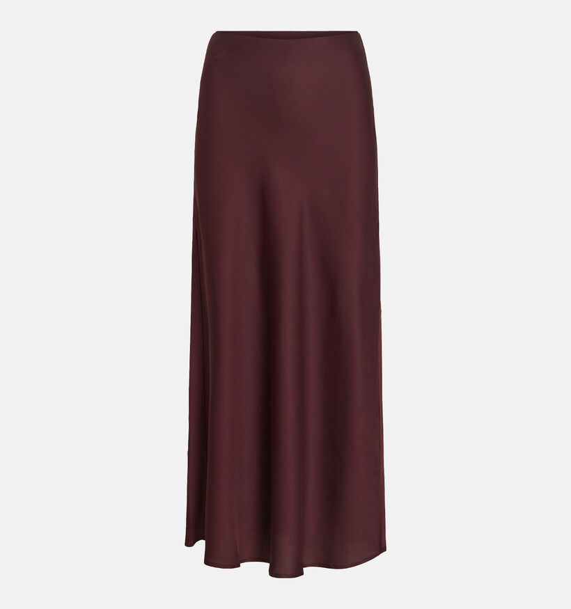 Vila Ellette Bordeaux Midi-Rok voor dames (378451)