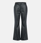 Mexx Faux Leather Zwarte Flared Broek voor dames (365617)