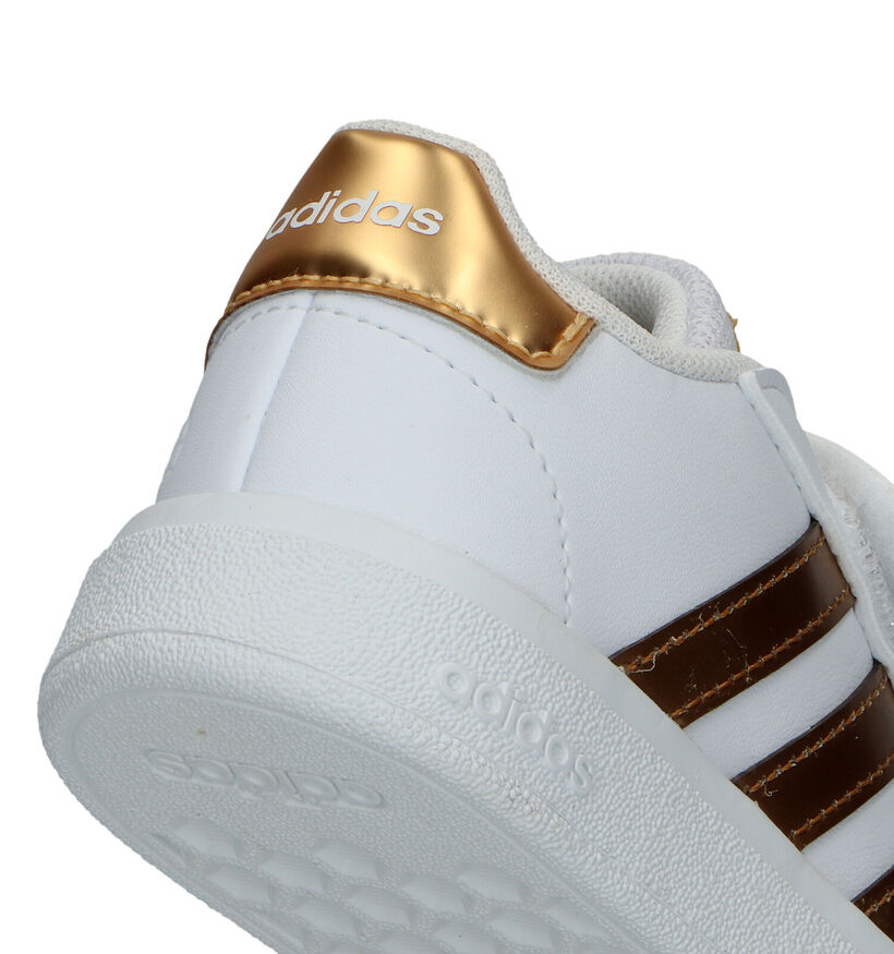 adidas Grand Court 2.0 CF Witte Sneakers voor meisjes (326903)