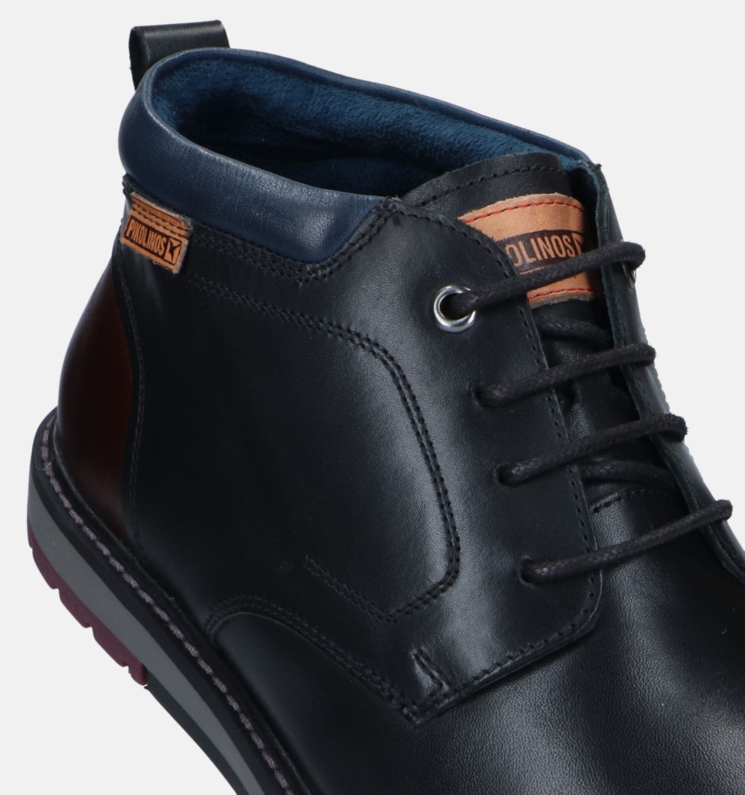 Pikolinos Berna Zwarte Hoge schoenen Heren Hoge schoenen Online op TORFS.BE