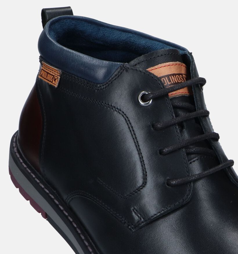 Pikolinos Berna Bottines en Noir pour hommes (329953) - pour semelles orthopédiques