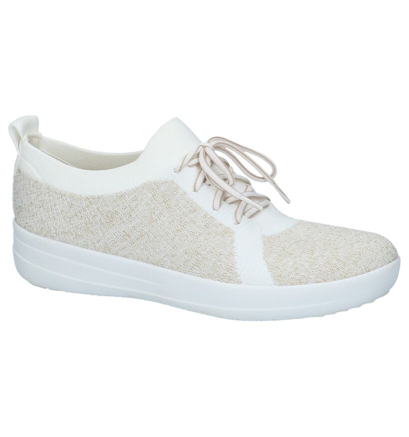 FitFlop F-Sporty Uberknit Sneakers Wit, , pdp