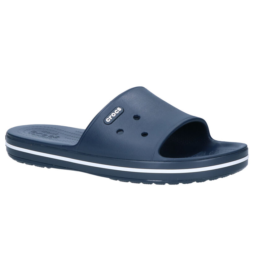 Crocs Crocband Slide Nu-pieds en Noir en synthétique (307651)