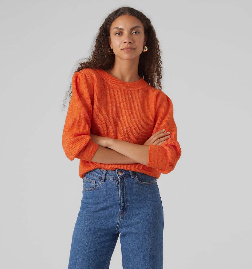 Vero Moda Vigga Blauwe Gebreide trui voor dames (330839)