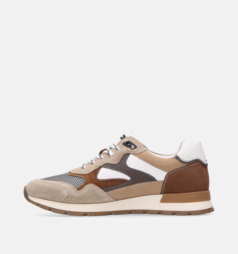 Australian Tiago Beige Veterschoenen voor heren (369694) - geschikt voor steunzolen