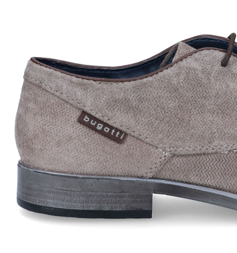 Bugatti Taupe Geklede Schoenen voor heren (319243)