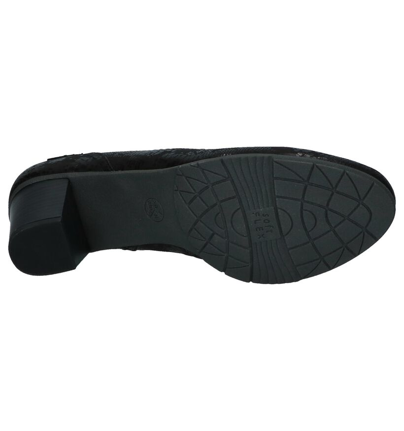 Jana Escarpins classique en Noir en daim (225909)
