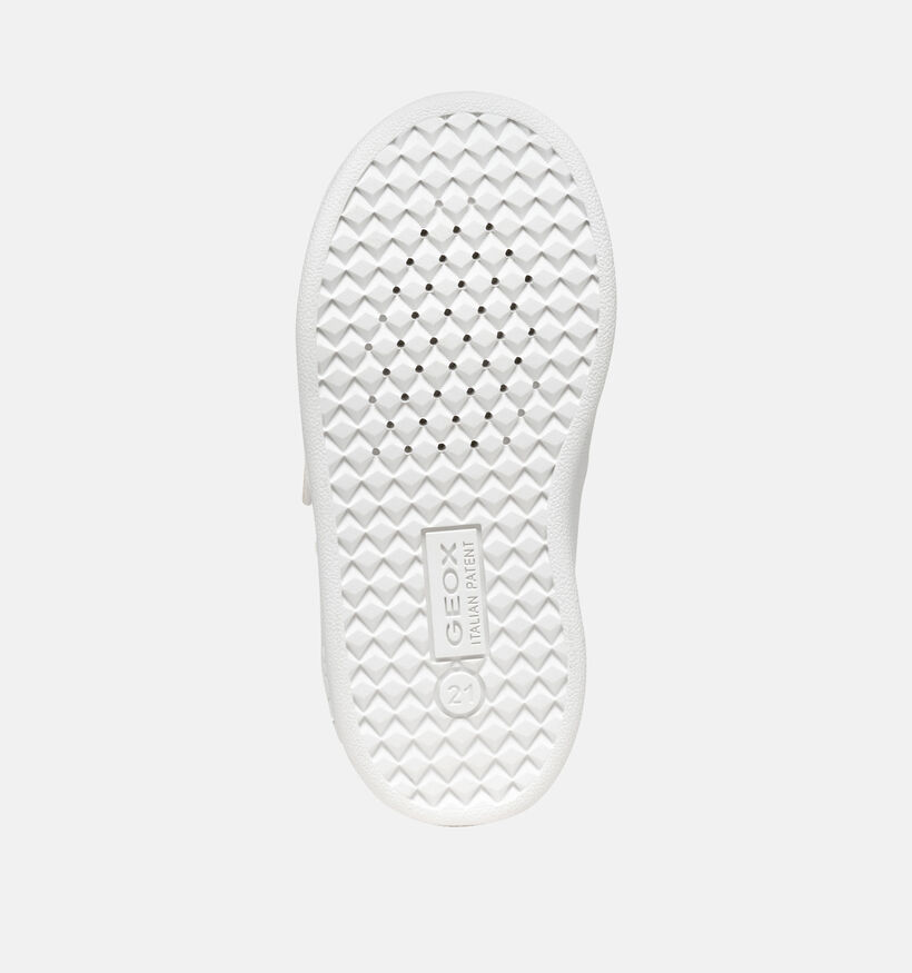 Geox Eclyper Witte/Pastel Velcroschoenen voor meisjes (368415) - geschikt voor steunzolen