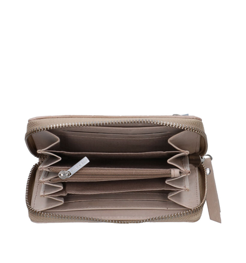 Burkely Casual Cayla Zwarte Ritsportemonnee voor dames (321655)
