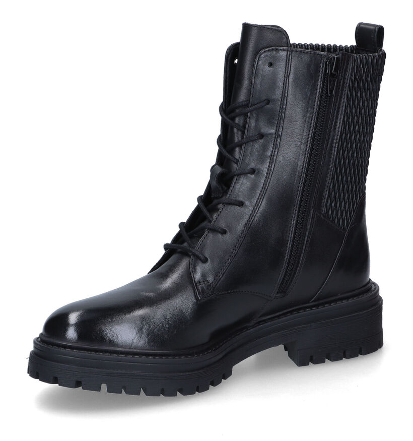 Geox Iridea Bottines en Bordeaux en cuir (316145)