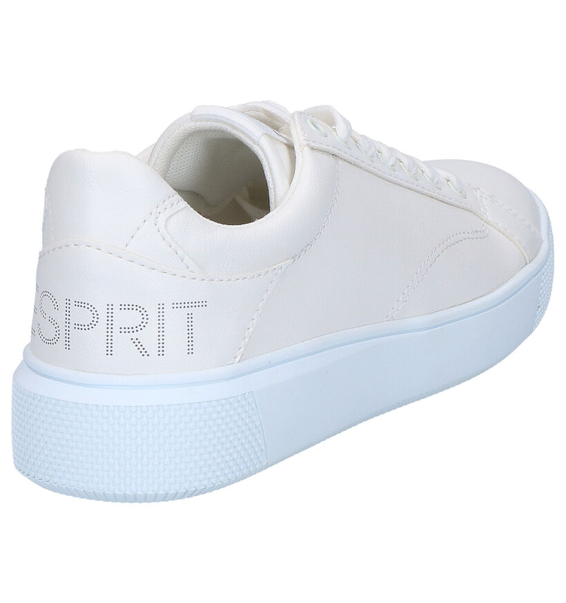 Esprit Darika Baskets en Blanc en simili cuir (270258)